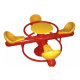 Round Quad Rocker Swing Size 110*68 cm Round Quad Rocker Swing Size 110*68 cm