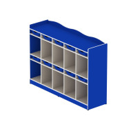 وحدة تخزين ملابس واحذية 10 طالب مع الصناديق مقاس :170*40*120سم