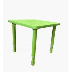 Square Wooden Table Size: 60*60 cm with Multi-Height Legs 55*75 cm - Green Color Square Wooden Table Size: 60*60 cm with Multi-Height Legs 55*75 cm - Green Color