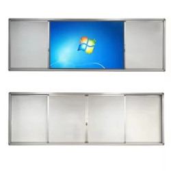 65 Inch Magnetic Whiteboard & Frame Size: 400*120 cm 65 Inch Magnetic Whiteboard & Frame Size: 400*120 cm