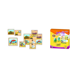 هيا نلعب ونتعلم  - وحدة الرمل وقصة حمد في البادية - خشبي هيا نلعب ونتعلم  - وحدة الرمل وقصة حمد في البادية - خشبي