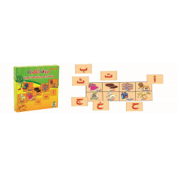 هيا نلعب و نتعلم الحروف - حروف الهجاء وقصة برعوم والحروف العربية - خشبي هيا نلعب و نتعلم الحروف - حروف الهجاء وقصة برعوم والحروف العربية - خشبي