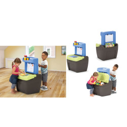 صندوق الألعاب مع حامل الرسم صندوق الألعاب مع حامل الرسم