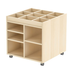 وحدة تخزن أدوات الفن 2 مقاس: 60*60*65سم