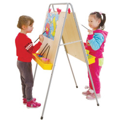 سبورة وجهين ارجل حديد مقاس:72*72*120سم سبورة وجهين ارجل حديد مقاس:72*72*120سم