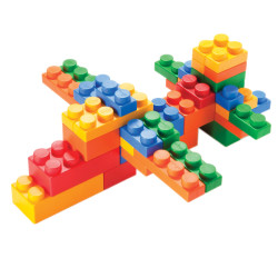 طاولة الأنشطة وتركيب المكعبات 25 قطعة - بنكي