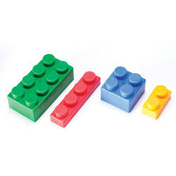 طاولة الأنشطة وتركيب المكعبات 25 قطعة - موف