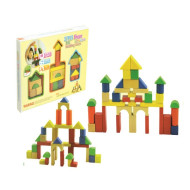 37 قطعة مكعبات خشبية صغير ملونة  37 قطعة مكعبات خشبية صغير ملونة