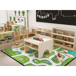 طاولة اللعب بالمكعبات 120*90*50 سم طاولة اللعب بالمكعبات 120*90*50 سم