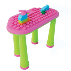 طاولة الأنشطة وتركيب المكعبات 25 قطعة - بنكي طاولة الأنشطة وتركيب المكعبات 25 قطعة - بنكي