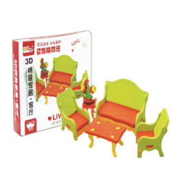 لعبة تحدي- تركيب طقم الكنب خشبي لعبة تحدي- تركيب طقم الكنب خشبي