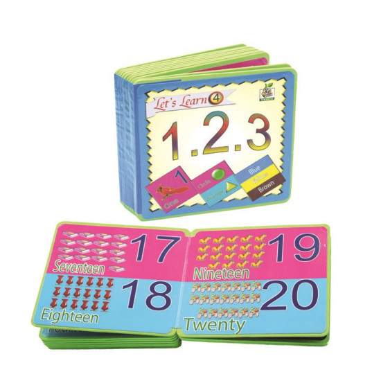 هيا نتعلم الاعداد - كتاب فوم تعلم الاعدادالانجليزية هيا نتعلم الاعداد - كتاب فوم تعلم الاعدادالانجليزية