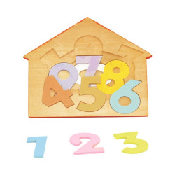 هيا نتعلم الارقام - بزل هرم الارقام الانجليزية خشبي هيا نتعلم الارقام - بزل هرم الارقام الانجليزية خشبي