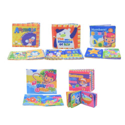 هيا نتعلم الانجليزية - كتب  قماش تعليمي 4/5 الحيوانات