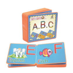 هيا نتعلم الحروف - كتاب فوم الحروف والكلمات الانجليزية خشبي هيا نتعلم الحروف - كتاب فوم الحروف والكلمات الانجليزية خشبي