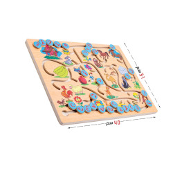 متاهة الحروف عربي 40*31سم متاهة الحروف عربي 40*31سم