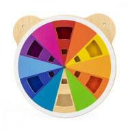 لعبة جدارية دائرية - نطابق الألوان 30*30سم