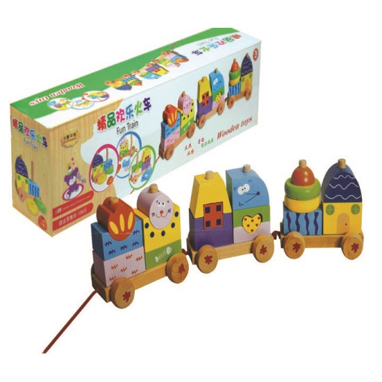 قطار المرح الخشبي قطار المرح الخشبي