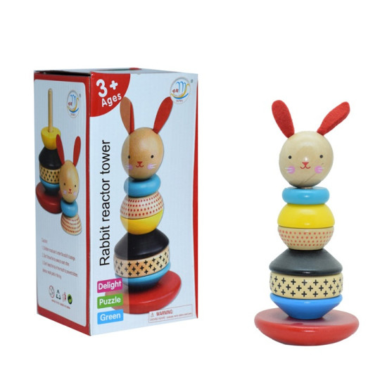 مصفوفة حلقات الارنب خشبية مصفوفة حلقات الارنب خشبية