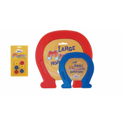 حذوة الحصان المغناطيسي مع 6 حلقات حذوة الحصان المغناطيسي مع 6 حلقات