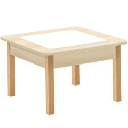 طاولة العلوم - المرآه 80*80*49سم طاولة العلوم - المرآه 80*80*49سم