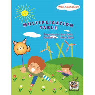 اكتب وامسح وتعلم  " Multiplication Table "، مقاس الكتاب 29.7*21 سم اكتب وامسح وتعلم  " Multiplication Table "، مقاس الكتاب 29.7*21 سم