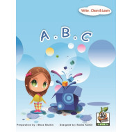 اكتب وامسح وتعلم  " A . B . C "، مقاس الكتاب 29.7*21 سم اكتب وامسح وتعلم  " A . B . C "، مقاس الكتاب 29.7*21 سم