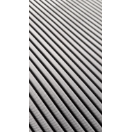 حامي جدار تركي عالي الجودة - رصاصي مقاس 200*95 سم سمك 2.5 سم