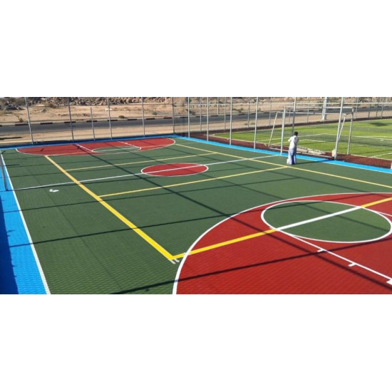 ارضيات ملاعب اكريليك