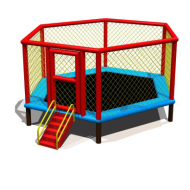 نطيطة سداسي 10 قدم - 360سم وارتفاع 230سم نطيطة سداسي 10 قدم - 360سم وارتفاع 230سم