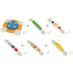 العاب التوازن الخشبية - عدد 6 لوحات مختلفة  العاب التوازن الخشبية - عدد 6 لوحات مختلفة