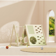 زحليقة و جدار التسلق الممتع أخضر