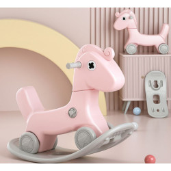 هزاز الحصان 2 في 1 مع أصوات 