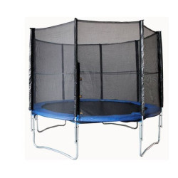 نطيطة/ ترامبولاين دائري بحاجز 8 قدم ، 244سم