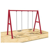 وحدة العاب مراجيح A اثنين مقعد