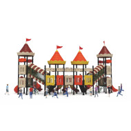 لعبة القلعة العملاقة مقاس:13.8*5.5*6.3متر
