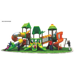 لعبة زحاليق ومراجيح كبيره مقاس :10.5*6.5*5 م