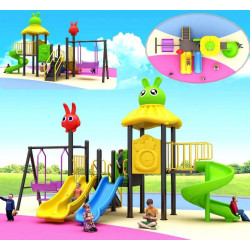 وحدة العاب كبيرة زحاليق ومراجيح وتسلق