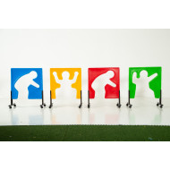 العاب حركية 4 قطعة - خارجية / داخلية 100*110*40سم العاب حركية 4 قطعة - خارجية / داخلية 100*110*40سم