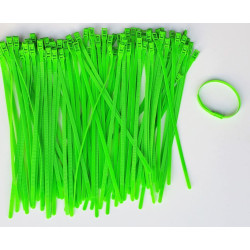 100 zip ties for columns,, 40 cm, green color 100 zip ties for columns,, 40 cm, green color