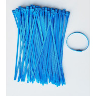 ربطه سسته للعمدان 40 سم عدد 100 حبه لون ازرق