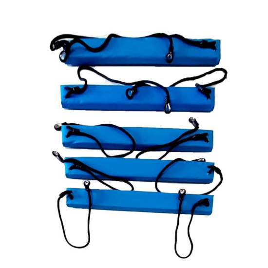 Soft bridge with fixing ropes, size: 70 * 30 cm (5 pieces)