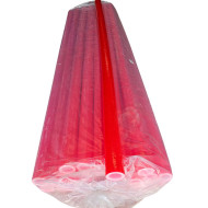 غطاء عمود PVC مقاس: 250 سم لون احمر السعر للقطعة الواحده 