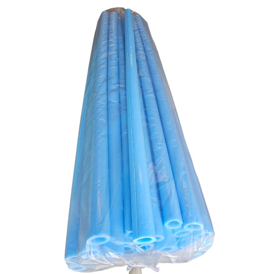 غطاء عمود PVC مقاس: 250 سم لون سماوي السعر للقطعة الواحده 