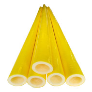 Covering PVC columns, 250 cm, yellow