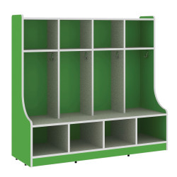 وحدة تخزين ملابس واحذية 