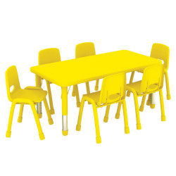 طاولة مستطيلة متعددة المستويات خشب  طاولة مستطيلة متعددة المستويات خشب