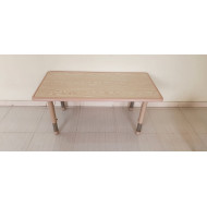 طاولة خشب مقاس 120*60*37-62سم بارجل متعدد المستويات