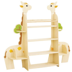 وحدة تخزين كتب شكل الزرافة مقاس:182*160*30سم