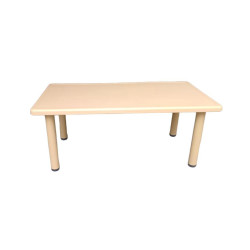 طاولة بلاستيك مستطيلة مستوى واحد مقاس :120*60*52سم طاولة بلاستيك مستطيلة مستوى واحد مقاس :120*60*52سم